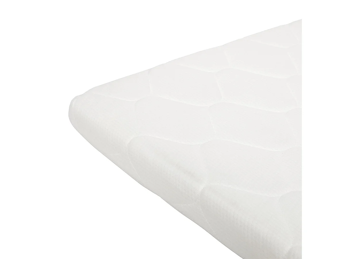 TOPPER - Sur-Matelas 140x200cm en Mousse Coloris Blanc