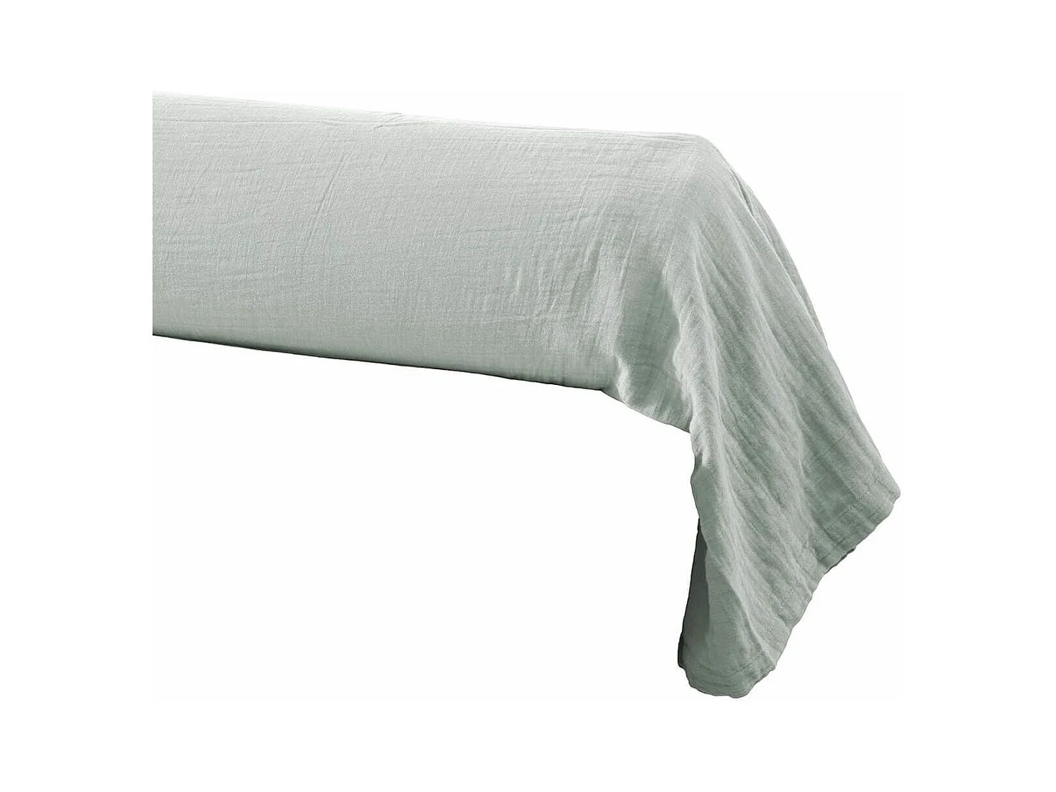 OUREA - Taie de Traversin 43x185cm Gaze de Coton Eucalyptus