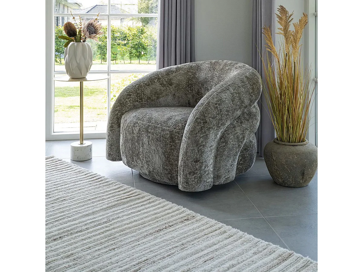 MALAG - Tapis Laine et Coton Touffeté à la Main 200x300 cm Beige