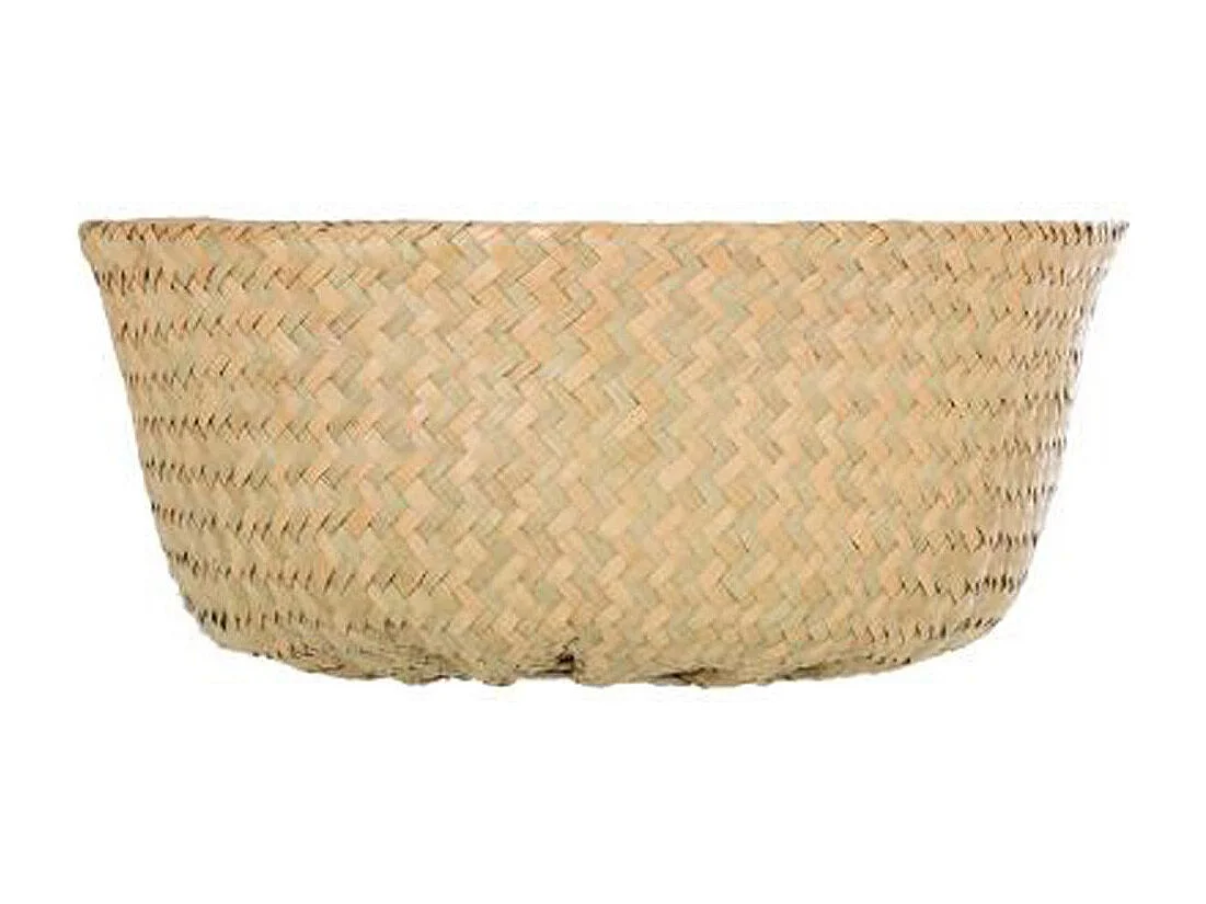 Panier à Pompons Pliable "Seagrass" 31cm Beige