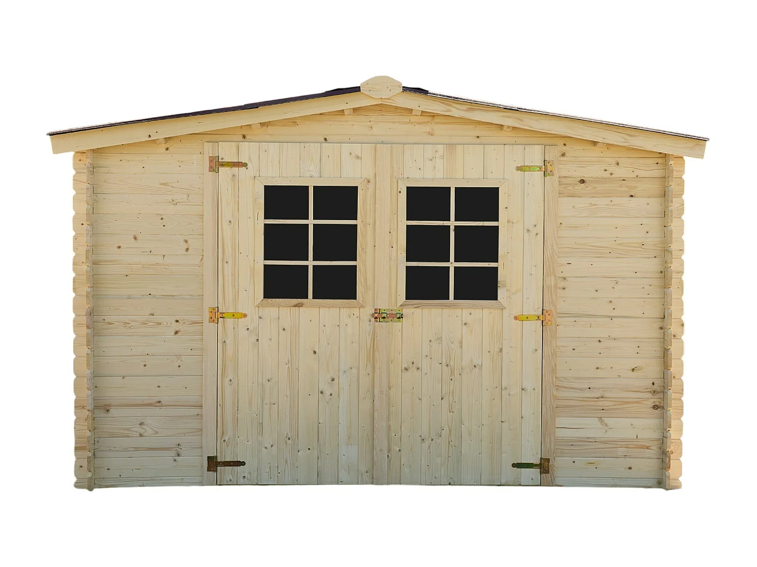 ABP14-Abri, Epicéa Madriers 20mm, 3.10 x 3.05m, 9.50m²