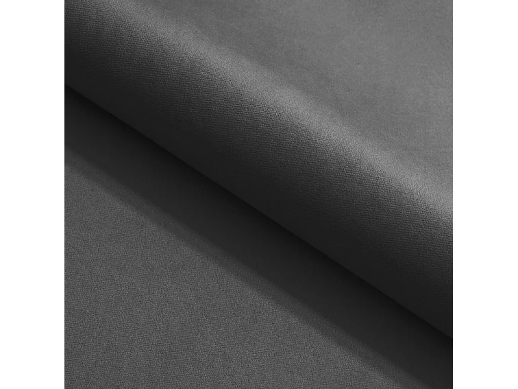 Gestoffeerd bed 180 x 200 Fado - tweepersoonsbed met opbergruimte - fluweel Donkergrijs (Jasmine 96)