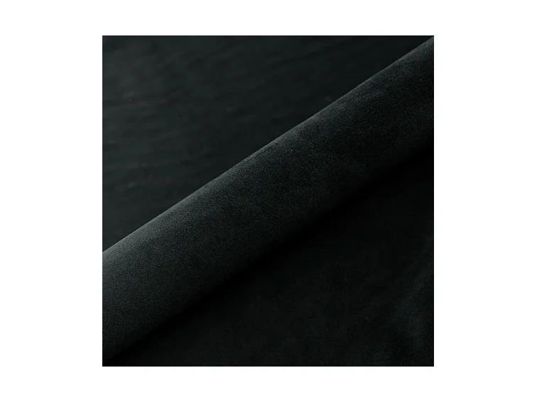 Emporius Lit rembourré 140 x 200 cm Praga - Lit avec Rangement, stoff Noir (Magic Velvet 2219)