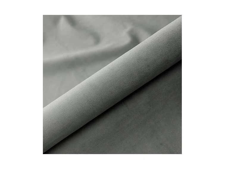 Emporius Lit rembourré 180 x 200 cm Praga - Lit avec Rangement, stoff Gris (Magic Velvet 2217)