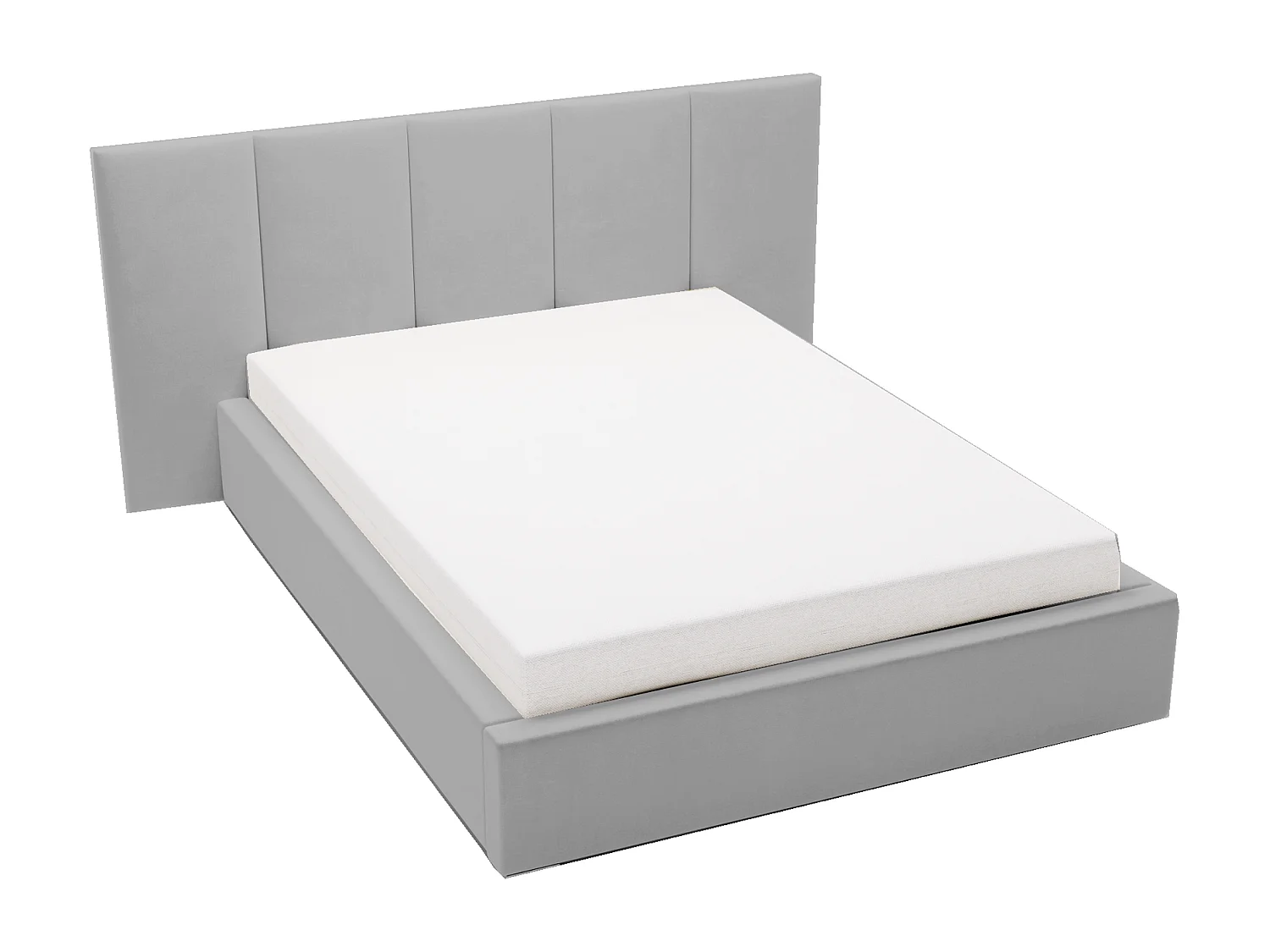 Emporius Polsterbett 160x200 Roma Slim - Bett vom Hersteller, mit Bettkasten, Velvet stoff, dickem Schaumstoff (Grün  - Amor Velvet 4311)