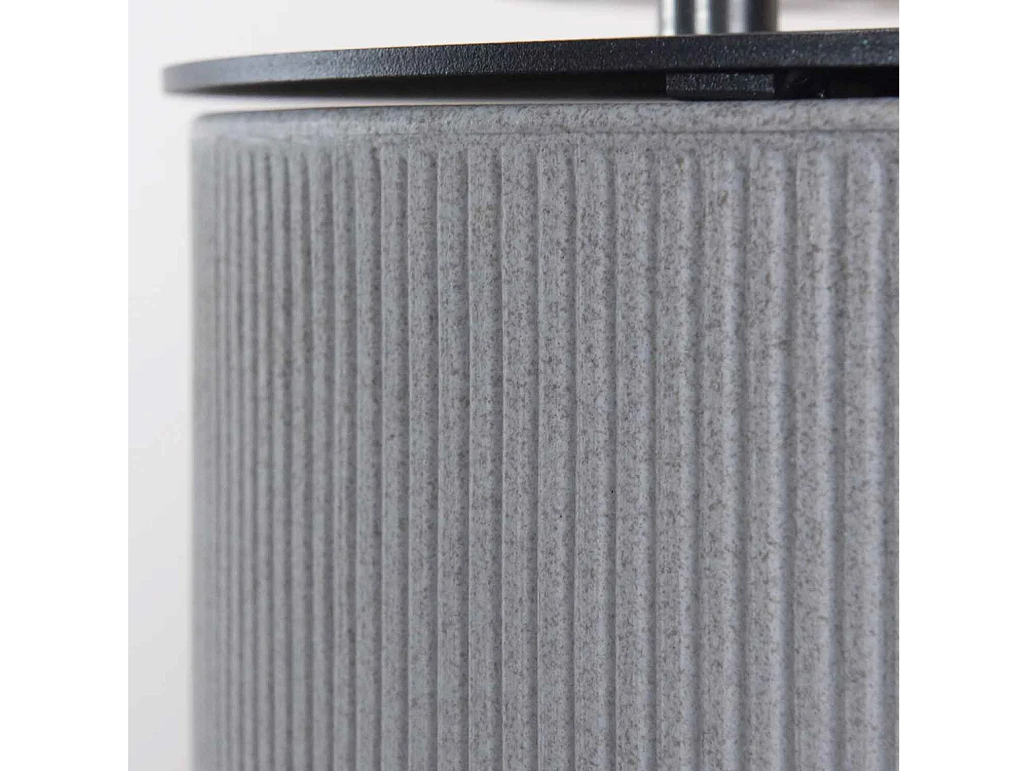 Modigliani - Cheminée au bioéthanol de sol ø 36xH56 cm, beige