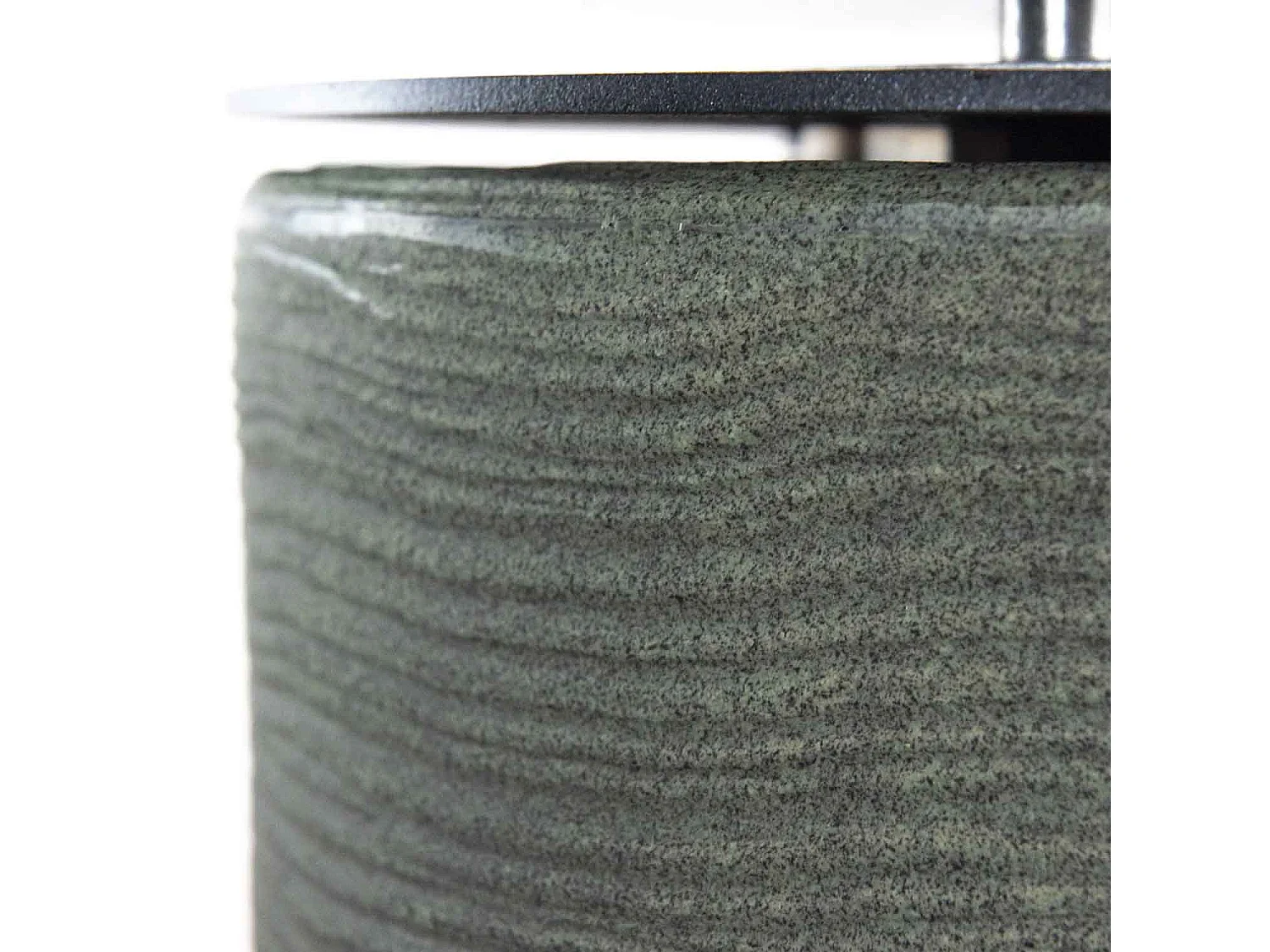 Raffaello - Chimenea de bioetanol de suelo ø 35xH55 cm, verde