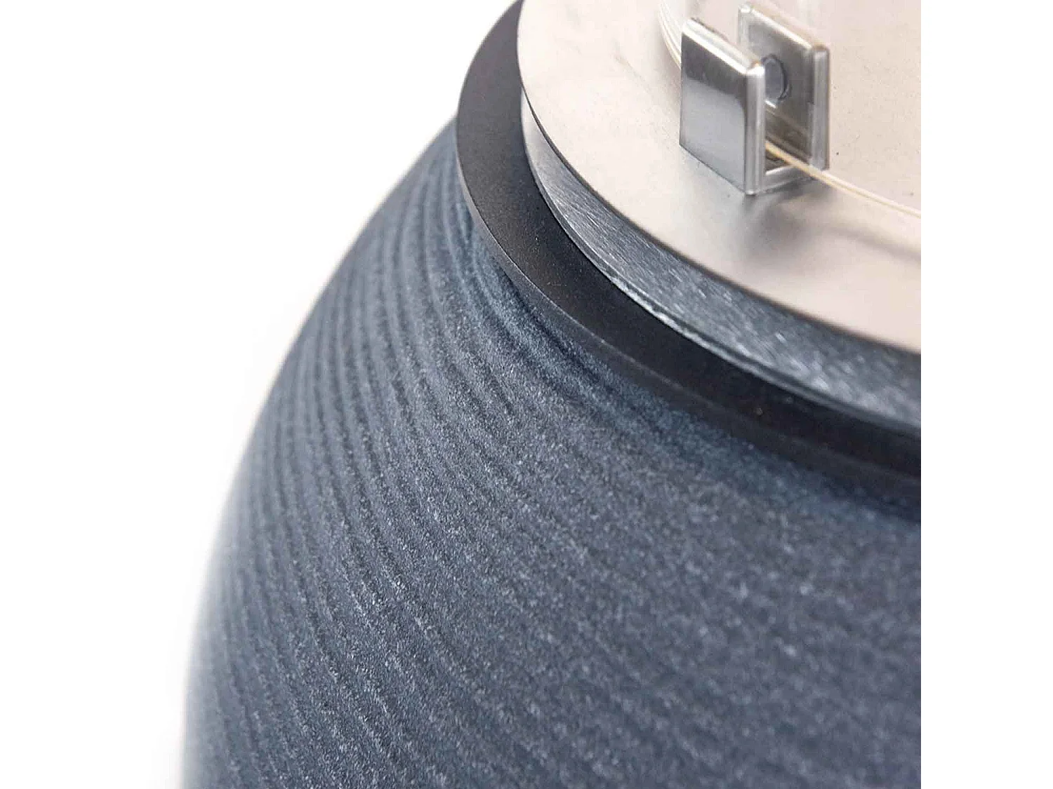 Botticelli - Cheminée au bioéthanol de sol ø 40xH54 cm, gris