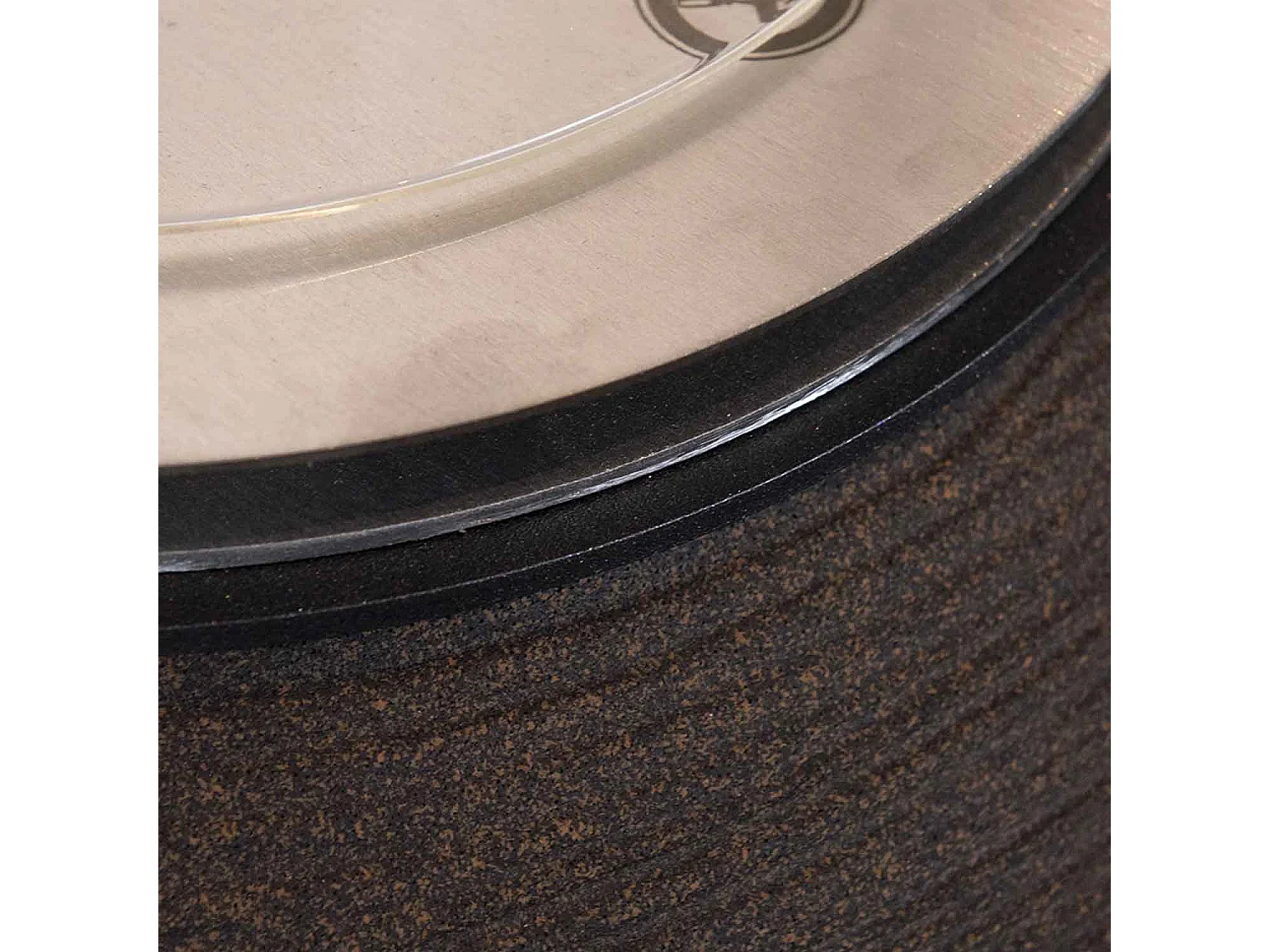 Botticelli - Cheminée au bioéthanol de sol ø 40xH54 cm, brun