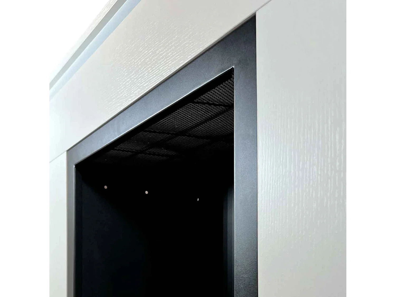 Michelangelo - Cheminée au bioéthanol de sol en bois 96x36xH90 cm