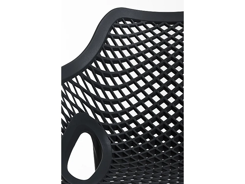 Sillas Comedor - Silla Kusin con Brazos - Negro