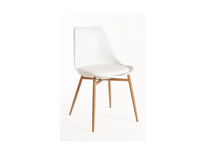 Sillas Comedor - Silla Raler - Blanco