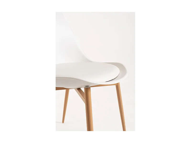 Sillas Comedor - Silla Raler - Blanco