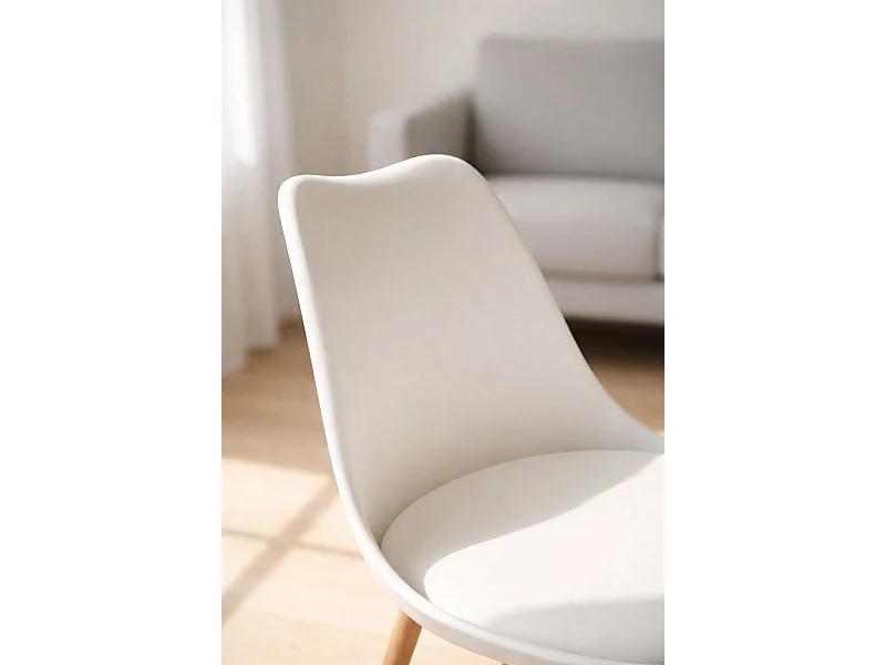Sillas Comedor - Silla Raler - Blanco