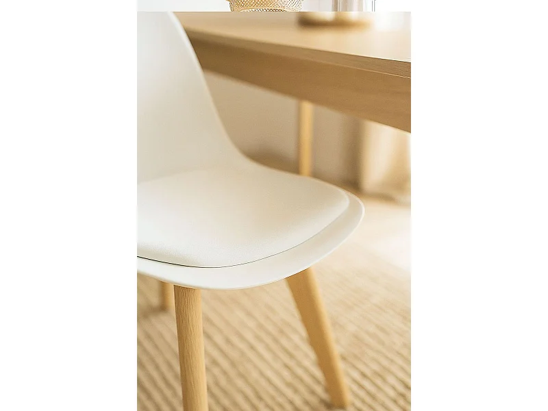 Sillas Comedor - Silla Dami - Blanco