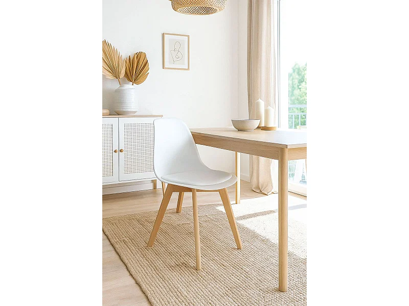 Sillas Comedor - Silla Dami - Blanco