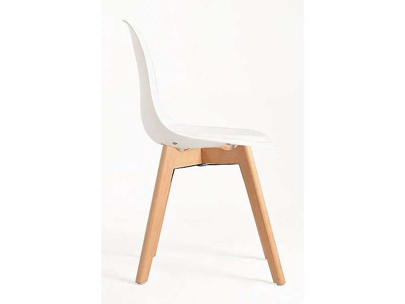 Sillas Comedor - Silla Dami - Blanco
