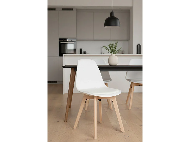 Sillas Comedor - Silla Dami - Blanco
