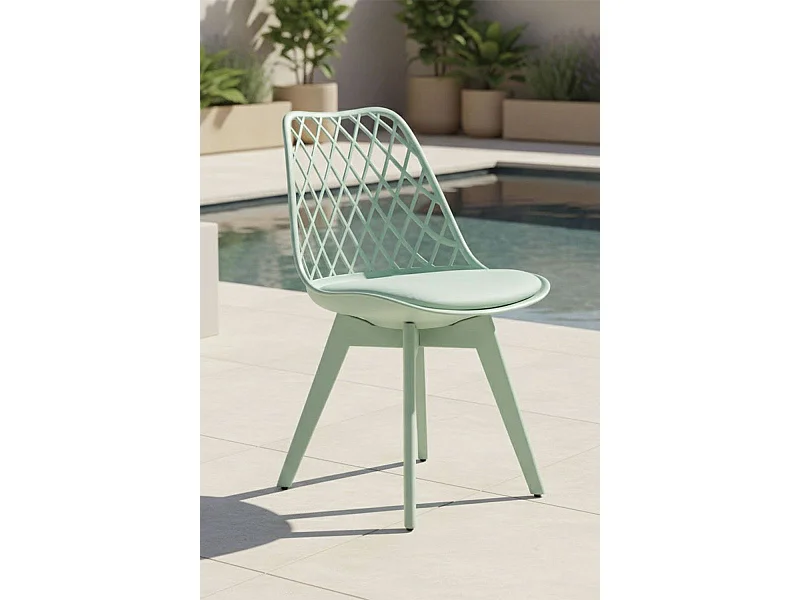 Sillas Comedor - Silla Mima Suprym - Celadón
