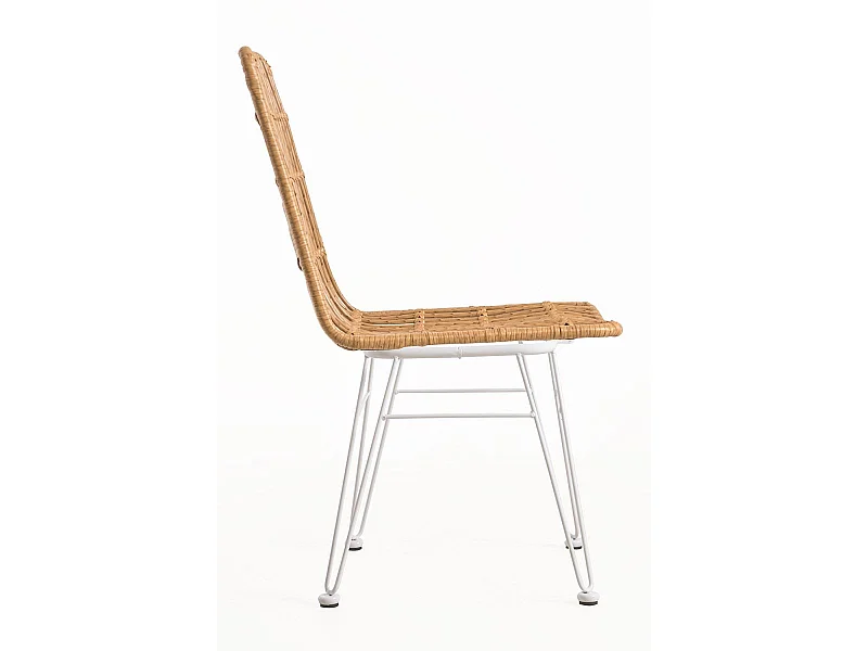 Sillas Comedor - Silla Natur - Blanco