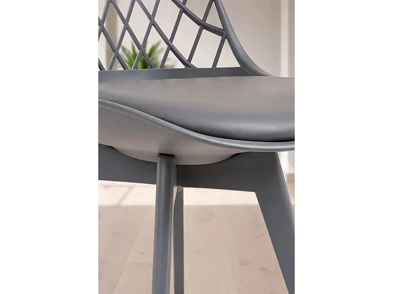 Sillas Comedor - Silla Mima Suprym - Gris oscuro