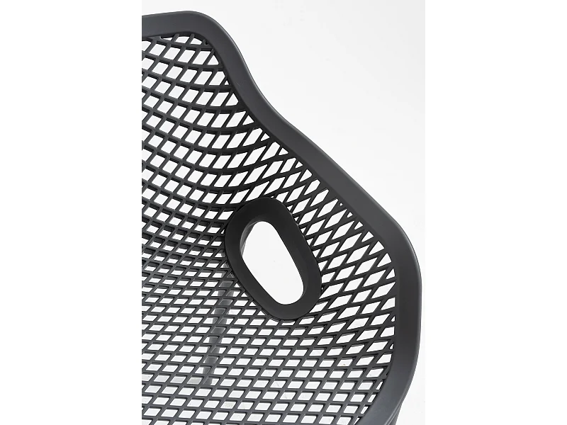 Sillas Comedor - Silla Kusin con Brazos - Gris oscuro