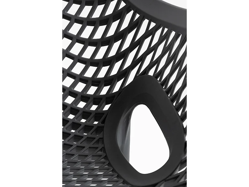 Sillas Comedor - Silla Kusin con Brazos - Gris oscuro