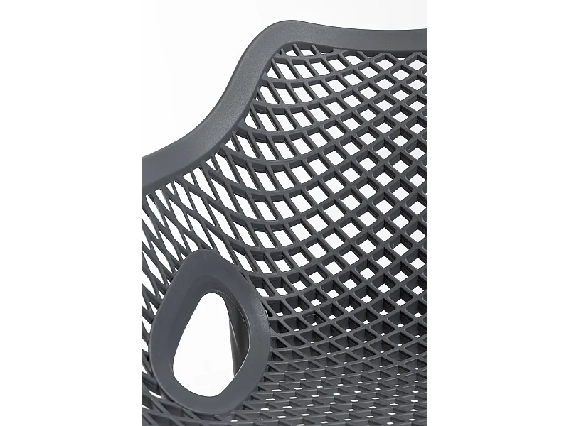 Sillas Comedor - Silla Kusin con Brazos - Gris oscuro