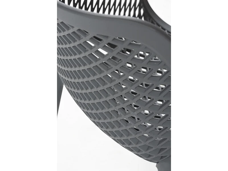 Sillas Comedor - Silla Kusin con Brazos - Gris oscuro