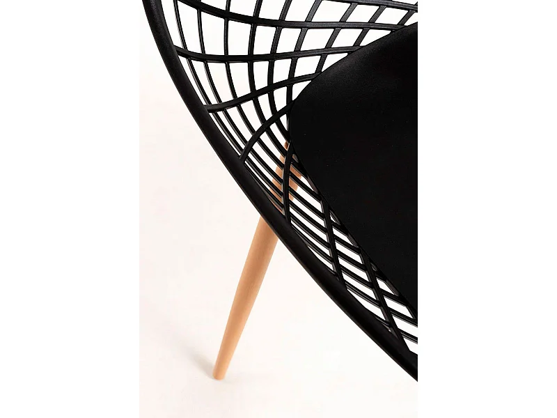Sillas Comedor - Silla Net - Negro