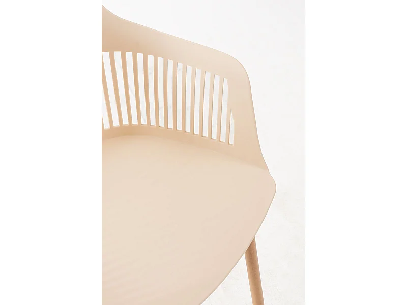 Sillas Comedor - Silla Lisy - Beige