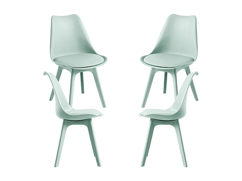 Packs Sillas Comedor - Pack 4 Sillas Synk Suprym - Celadón