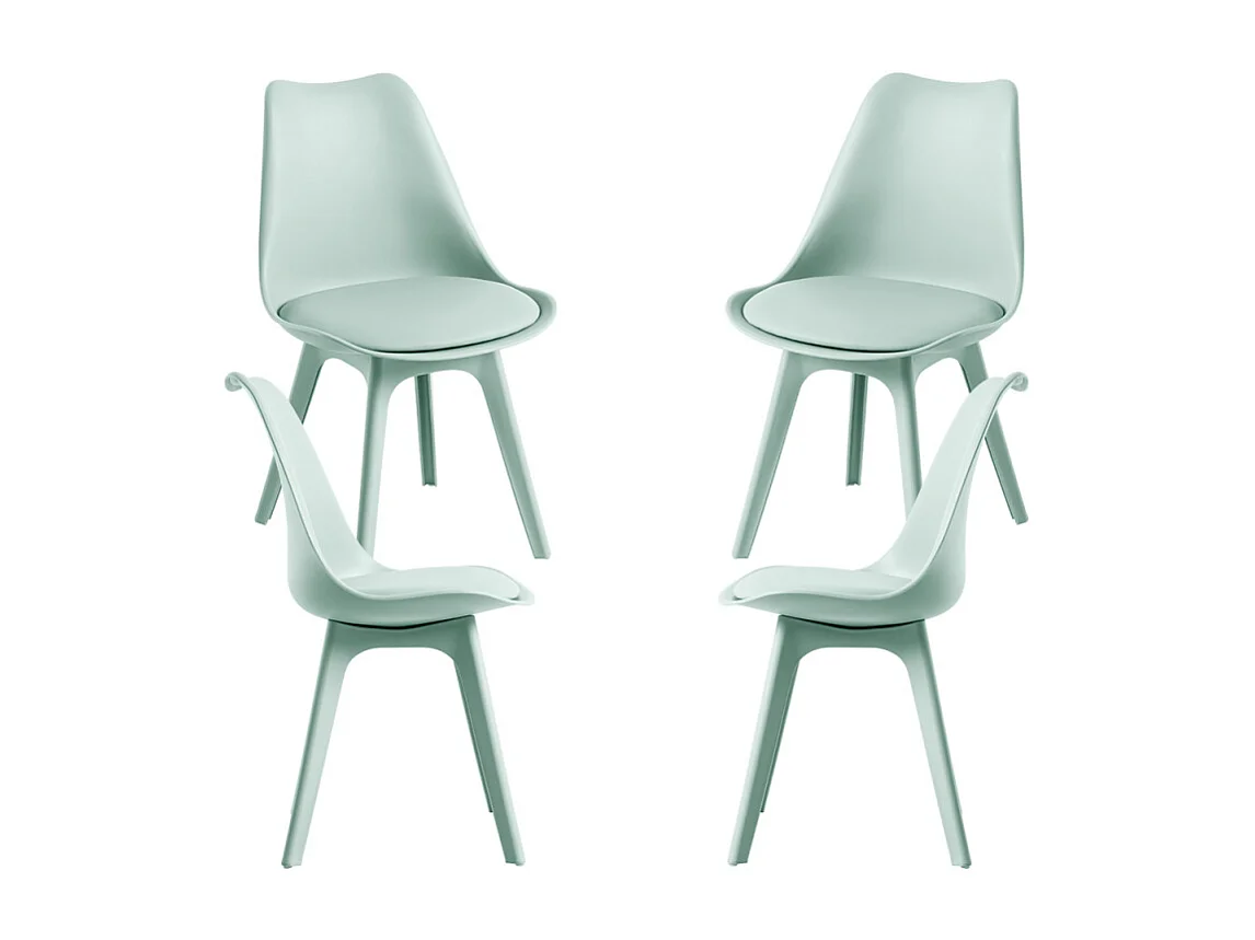 Packs Sillas Comedor - Pack 4 Sillas Synk Suprym - Celadón