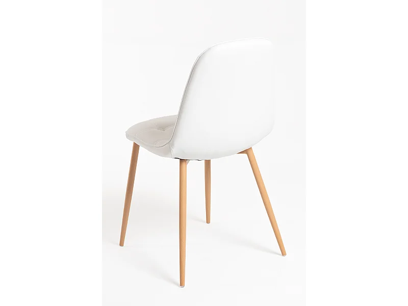 Packs Sillas Comedor - Pack 2 Sillas Plazi - Blanco