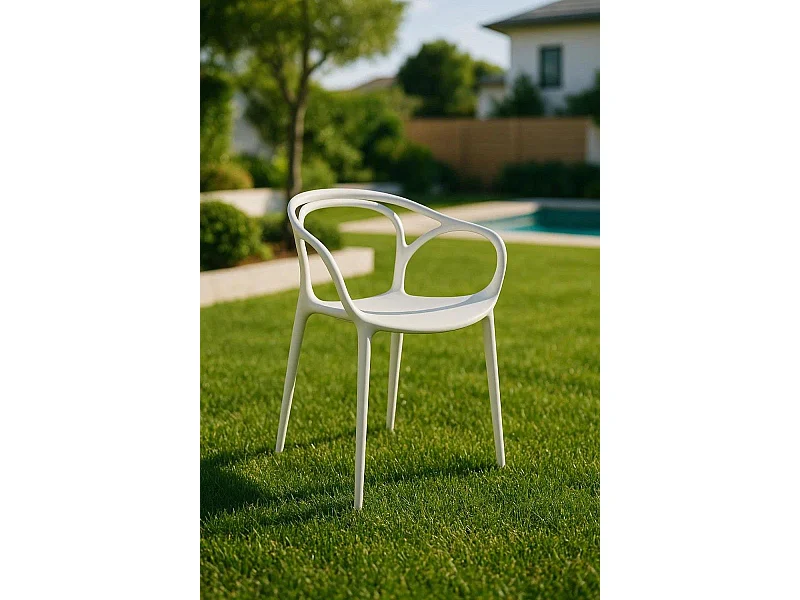 Sillas Jardín - Silla Ripy - Blanco