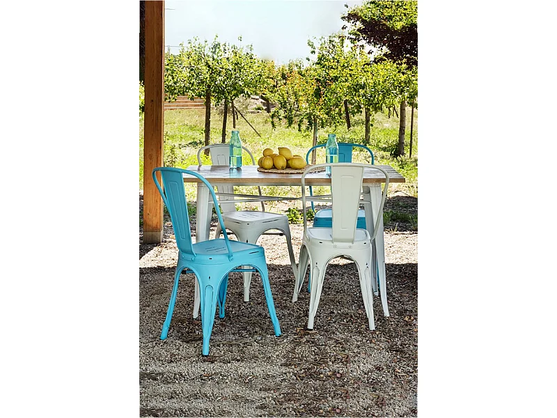 Sillas Comedor - Silla Torix Vintage - Negro vintage