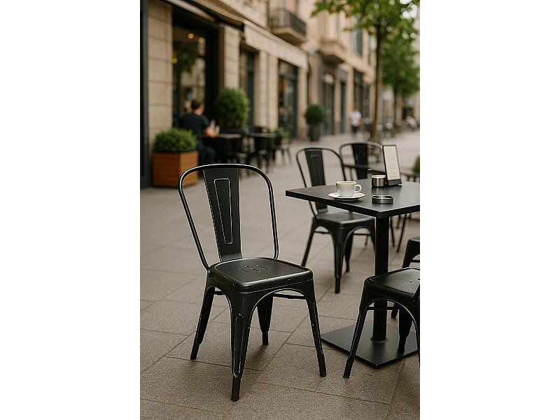 Sillas Comedor - Silla Torix Vintage - Negro vintage