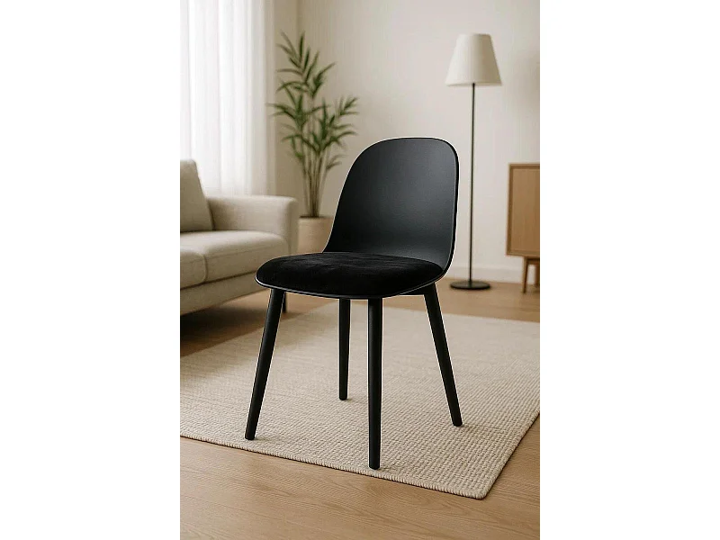 Sillas Comedor - Silla Ladny Suprym - Negro