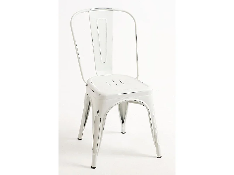 Sillas Comedor - Silla Torix Vintage - Blanco vintage