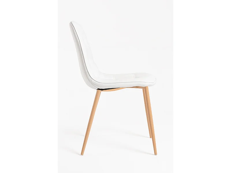 Packs Sillas Comedor - Pack 4 Sillas Plazi - Blanco