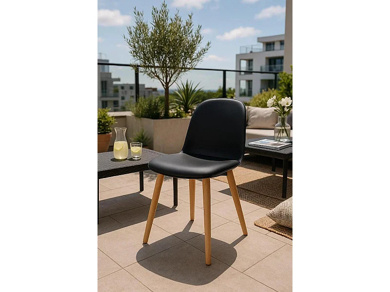 Sillas Comedor - Silla Munay - Negro