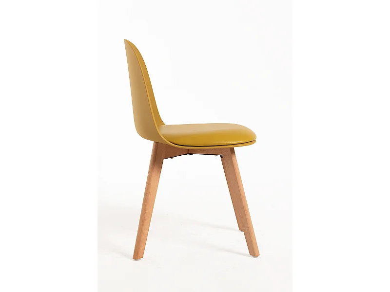 Sillas Comedor - Silla Munay - Amarillo