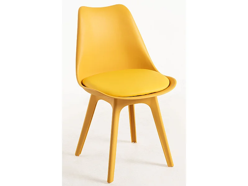 Packs Sillas Comedor - Pack 2 Sillas Synk Suprym - Amarillo