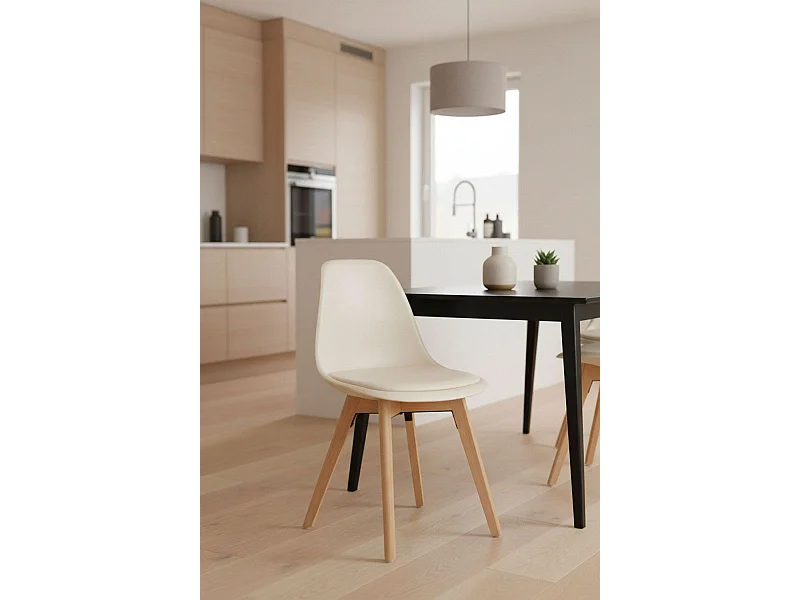 Sillas Comedor - Silla Dami - Beige