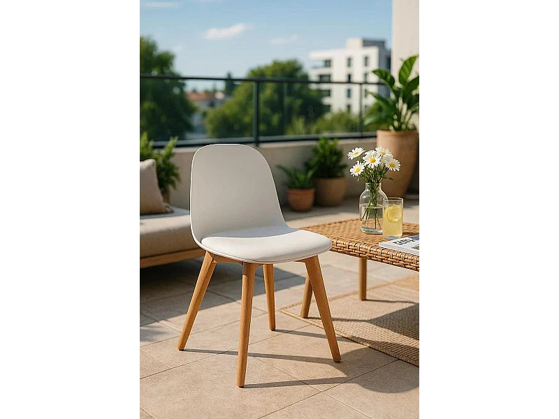 Sillas Comedor - Silla Munay - Blanco