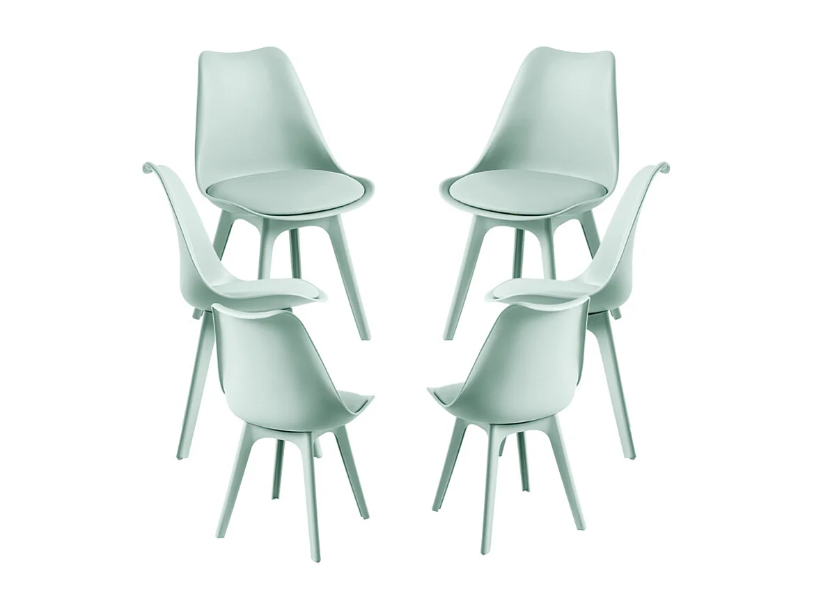 Packs Sillas Comedor - Pack 6 Sillas Synk Suprym - Celadón