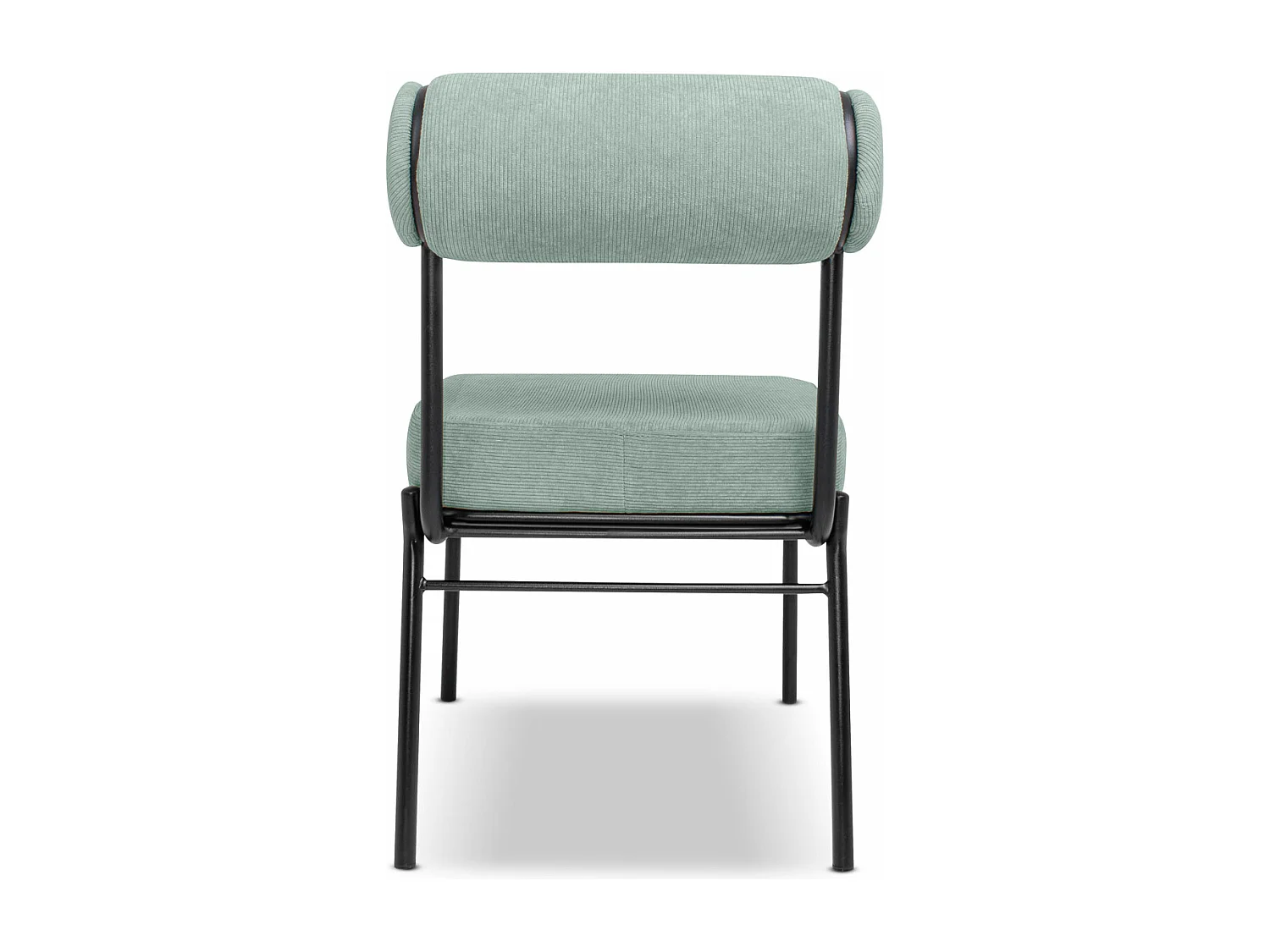 Jeju - Conjunto de 2 cadeiras de design em metal e veludo a custo