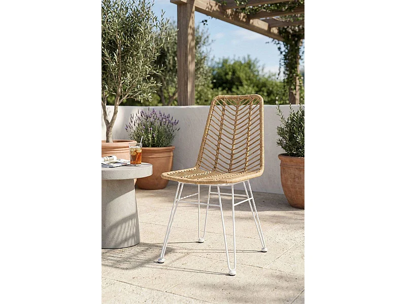Sillas Comedor - Silla Nawel - Blanco