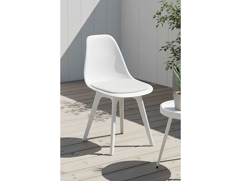 Sillas Comedor - Silla Dami Suprym - Blanco
