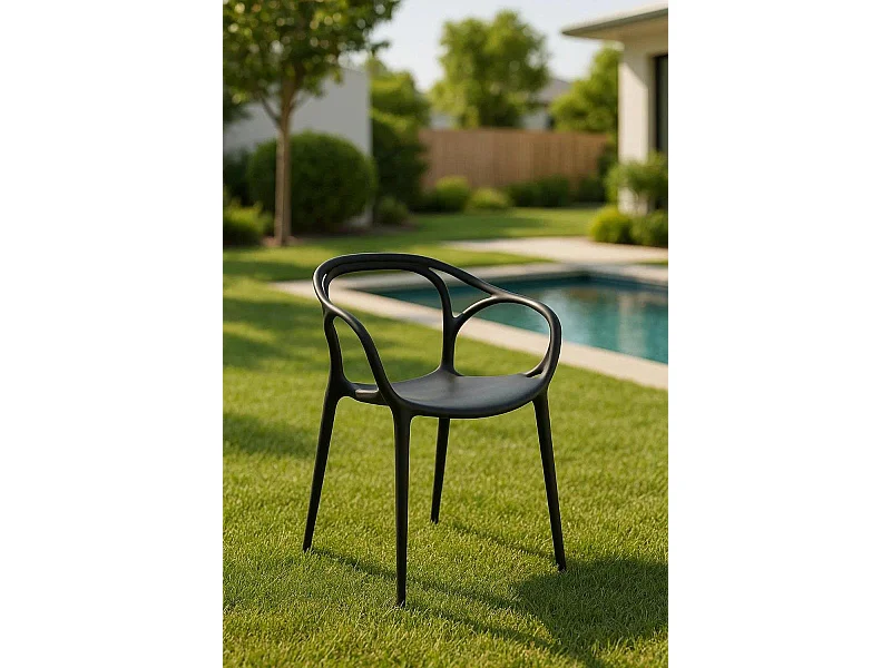 Sillas Jardín - Silla Ripy - Negro